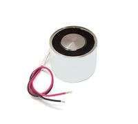 Energizza Per Rilasciare Elettromagnete Con Foro Di Montaggio M6 Per Chiusura Della Porta - 50mm Dia x 30mm Di Spessore - 40kg Di Tiro - 24 V Cc/44W