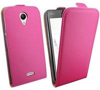 ENERGMiX Custodia Flip per Wiko Freddy - Rosa