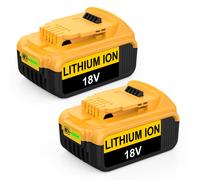 Energup 2 X 18V 5.0Ah Batteria di Ricambio per Dewalt Batteria 18V DCB184 DCB200
