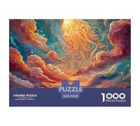 Energy And Light with Clouds 1000 Pcs Cartoncino Premium Puzzle Cosmic Clouds Immagini Vibranti Gioco Creativo Puzzle Per Adulti E Bambini 70x50cm/1000pcs