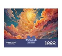 Energy And Light with Clouds 1000 Pezzi Cartoncino Premium Puzzle Cosmic Clouds Antistress Gioco Creativo Puzzle Decorazioni Per La Casa 52x38cm/1000pcs