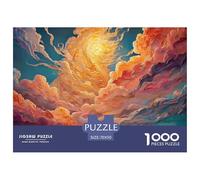 Energy And Light with Clouds 1000 Pezzi Cartone Robusto Puzzle Cosmic Clouds Immagini Vibranti Gioco Per Famiglie Puzzle Per Adulti E Bambini 70x50cm/1000pcs