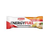 ENERGY FUEL: Barretta energetica a base di pasta di mandorla. Gusto Noci e Nocciole. Senza glutine. Barretta da 30g.