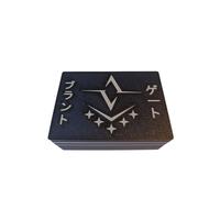 Energy Generator Case With Magnetic Tracker + Dice Box, Black Edition, for Cardfight Vanguard!!!, by TCG Supplies (Brandt Gate-Kj)