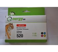 Energy Ink Compatibile Canon PGI-520bk - CLI-521 Bk - C - M - Y Nr. 520 - 521