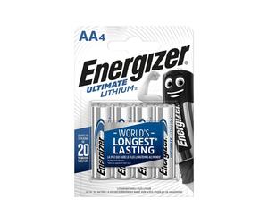 Energy L91 Ultimate Litio AA Batterie - 4 pezzi | Pacchetto (4 pezzi)