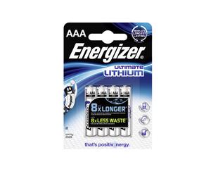Energy L92 batterie al litio AAA Ultimate - 4 pezzi | Pacchetto (4 pez