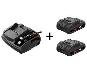 Energy Pack 2 Batterie+Caricabatterie 18V18V-2Ah ( Elematic Itw Cod. 054547 )