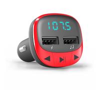 Energy Sistem 44825 875 - 108 MHz Accendisigari Rosso