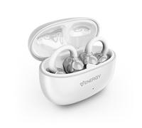 Energy Sistem Auricolari Bluetooth Cuffiette Wireless Open Sound Senza Fili In Ear ENC Microfono Riduzione Rumore Chiamate IPX4 Impermeabili Batteria 23 Ore Charging Case Leggere Chicpods Bianco neve