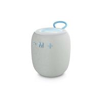 Energy Sistem Bloom - Altoparlante Bluetooth (Bluetooth 5.3, 18 ore di batteria, IPX6, True Wireless, 100% plastica riciclata, luci LED (Nuvola)