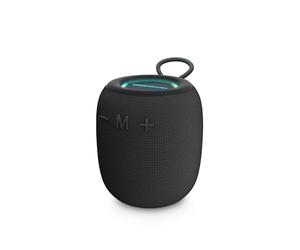 Energy Sistem Bloom - Altoparlante Bluetooth (Bluetooth 5.3, 18 ore di batteria, IPX6, True Wireless, 100% plastica riciclata, luci LED (Grafite)