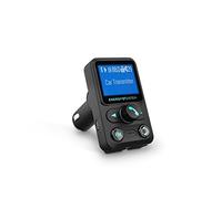 Energy Sistem Transmisor de Coche FM XTRA - LCD 1 -4" - Bluetooth - MicroSD - USB MP3 - Asistente de Voz - Color Negro