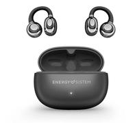 Energy Sistem Chicpods - Cuffie Bluetooth senza fili Open Sound (23 ore di batteria, cancellazione del rumore in chiamata, IPX4, impermeabili, comode e flessibili, colore: nero