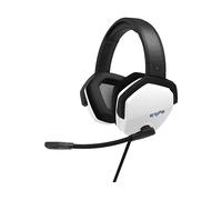 Energy Sistem Auriculares Gaming ESG 4 Sonido Envolvente 7.1 - LED Light - Almohadillas de Cuero Proteico - Color Blanco