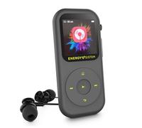 Energy Sistem Reproductor MP4 Handy - 16GB - Bluetooth - Radio FM Integrada - MicroSD 128GB - Color Gris