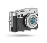 Energy Sistem Mini fotocamera HD - Schermo da 0,96", risoluzione da 2 MP e 1080P di video, batteria da 200 mAh, inclusa scheda SD da 16 GB e adattatore Type C e registratore vocale.