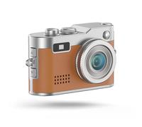 Energy Sistem Mini fotocamera HD - Schermo da 0,96", risoluzione da 2 MP e 1080P di video, batteria da 200 mAh, inclusa scheda SD da 16 GB e adattatore Type C e registratore vocale.