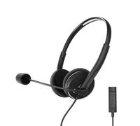 Energy Sistem Office 2+ Cuffia cablata ad archetto per ufficio/centro chiamate USB Type-A Nero - Nouvo