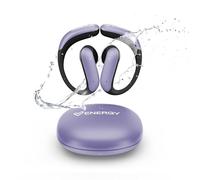 Energy Sistem PulseFit Lavanda Cuffie Bluetooth 5.4 True Wireless Auricolari Sportivi Secure Fit IPX5 Stereo Video Audio No Delay Microfono HQ Voice Calls Charging Case 22 Ore Batteria Running Fitness