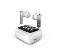 Energy Sistem ScreenSound - Cuffie True Wireless con ANC, Bluetooth 5.4, True Wireless Stereo, 25 ore di batteria e custodia di ricarica con schermo intelligente