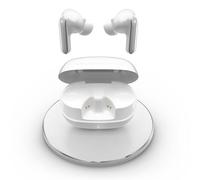 Energy Sistem Serenity ANC Ultra - Cuffie Bluetooth con cancellazione del rumore ibrida ANC fino a -35dB, 25h di batteria, ricarica wireless Qi, impermeabilità IPX4 e realizzato in plastica riciclata