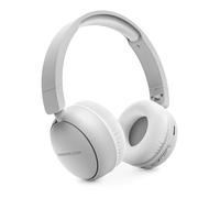 Energy Sistem Auriculares Bluetooth 5.3 - Extensibles y Plegables - Radio FM - Micro SD 128GB - 16h Autonomia - Asistente de Voz - Manos Libres - Color Blanco