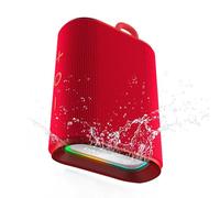 Altoparlante Bluetooth Energy Sistem - Realizzato in plastica riciclata - IPX6 - Durata della batteria 12 ore - Radio FM - Luci LED - Vivavoce - Micro SD - TWS - Rosso
