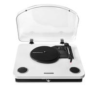 Energy Sistem WhiteSpin - Giradischi da 10 W, in vinile, RCA, porta USB, Bluetooth, Bluetooth out)