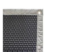 EnergyGuard - Telone per bolle per piscina, 4 stagioni, 5 x 2,5 m, 500 micron, rivestito con 4 lati + occhielli posizionati + copertura protettiva