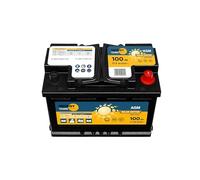 EnergyTank Batteria AGM Solare a Scarica Lenta 12 V 100Ah
