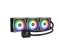 ENERMAX AQUAFUSION II 360 mm ARGB AIO CPU, Dual Chamber|TDP 370W+|Intel LGA 1851/1700/115x/2066|AMD AM5/AM4 |Display digitale |3 X Ventole SquA RGB ADV 120 PWM |ELC-AQFS360-SQA