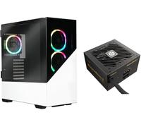 Enermax EnermaxK8 ARGB Midi Tower Case PC Gaming White & MARBLEBRON II 650 Watt 80PLUS Bronze Alimentatore Bundle; K8WW-650M