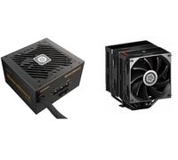 ENERMAX MARBLEBRON II 750 Watt modulare 3.1 ATX Gaming Alimentatore 80PLUS Bronze & ETS-TD60D CPU Dual Tower con indicatore di stato digitale Bundle; EMB750-TD60D
