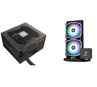 ENERMAX MARBLEBRON II 850 Watt modulare 3.1 ATX Gaming Alimentatore 80PLUS Bronze & AQUAFUSION II 240 mm ARGB CPU raffreddamento ad acqua con display digitale Bundle; EMB850-AQFA240