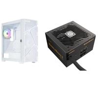 Enermax MarbleShell Mesh MS31 Snow White ARGB Midi Tower Case PC Gaming & MARBLEBRON II 650 Watt 80PLUS Bronze Alimentatore Bundle; 31WW-650M