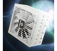 ENERMAX PLATIMAXII 1200W Snow White |80 Plus Cybenetics Platinum|alimentatore completamente modulare ATX 3.1 PCIe 5.1 12V-2x6 |silenziosa ventola DF-135 mm 60% semi-Fanless | 105°C jap. Caps |