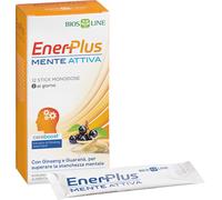 Bios Line Enerplus Mente Attiva Integratore per la Concentrazione 12 Bustine