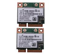 ENERRGECKO 2 x Bi-Band 943228HMB 802.11A/B/G 300Mbps WiFi Scheda Bluetooth 4.0 Mezza Mini Notebook PCI-E WLAN 2.4Ghz 5Ghz