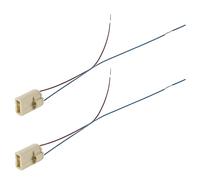 ENERRGECKO 2 x G9 - Bussola in ceramica, porta 2 A, 250 V