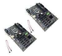ENERRGECKO 2X Scheda Madre Mining B250 BTC LGA 1151 DDR4 Slot per Scheda Grafica SATA3.0 USB3.0 Basso