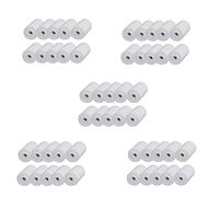 ENERRGECKO 50 Rotoli di Carta Termica Cassa Registratore POS Ricevuti Carta 57X30mm Carta Termica per Stampante Registratore di Cassa