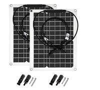 ENERRGECKO 600W Pannello Solare 18V Banca di Celle Solari con Coperchio Connettore IP65 per Auto RV Barca Caricabatterie