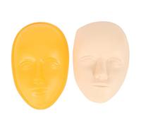 ENERRGECKO Protable Manichino in Silicone Morbido Modello Testa Piatto Pratica Pratica Trucco Trucco Formazione Modello Estensioni Ciglia Bellezza