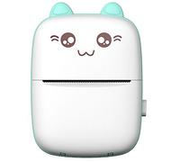 ENERRGECKO Stampante fotografica termica piccola portatile Pocket Student Mini Wrong Label Printer Blu