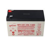 EnerSys Hawker Genesis NP7-12T - Batteria al piombo PB 12 Volt 7 Ah, con contatti da 6,3 mm