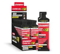 Enervit Carbo Gel C2:1PRO con Sodio, Gel Energetico per Sport Intenso, 40g Carboidrati, Zero Grassi, Gluten Free, Gusto Lime, Vitamina B1, Ideale per Atleti, 200mg Sodio, Confezione da 24