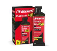 Enervit, Carbo Gel C2:1PRO Lime, Gel Energetico, 40g di Carboi Display da 7 Lime