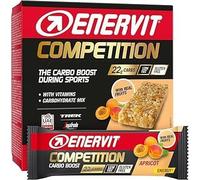 Enervit, Competition Bar Albicocca, Barrette Energetiche, Albicocca in Pezzi, Fo