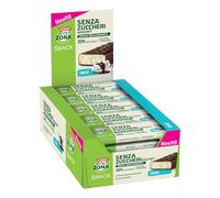 Enervit, Enerzona Snack Coconut, 30 Barrette da 33g | Barette Proteiche con 32g di Proteine e 29g Fibre per 100g, Senza Glutine, Ideali per uno Spuntino Proteico